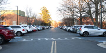 Students pay for second half of parking pass
