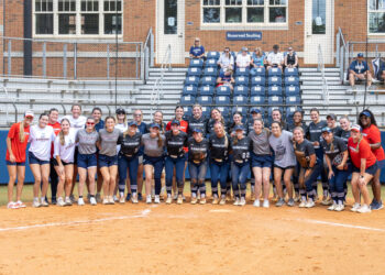 Samford softball plays inaugural alumni game