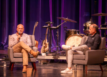 Todd Yelton speaks at convo: How he navigates the impossible on and off the field