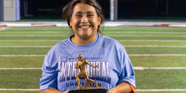 Ella Harper makes history: Samford’s first women’s intramural Heisman winner